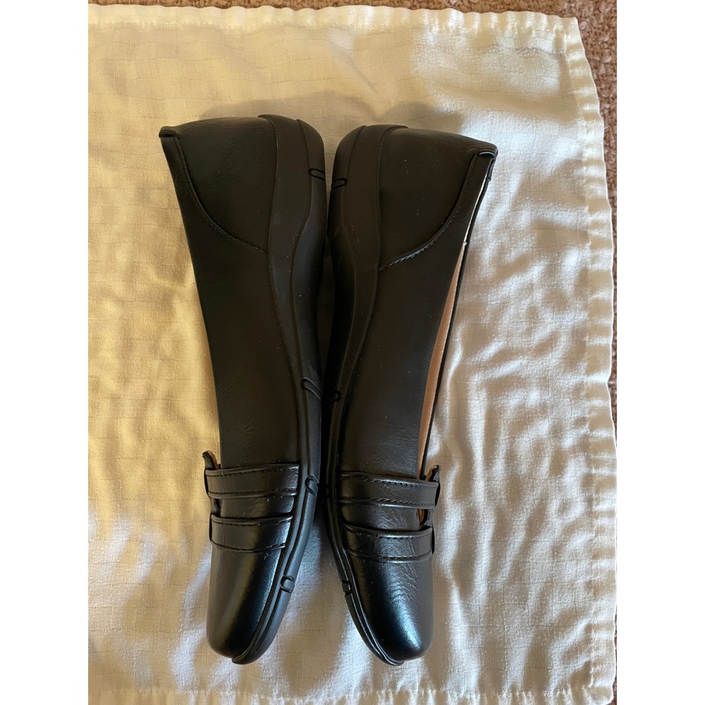 LifeStride "Simply Comfort" / Velocity Black Memory Foam Slip-on Flats-Size 7.5 - Picture 3 of 6